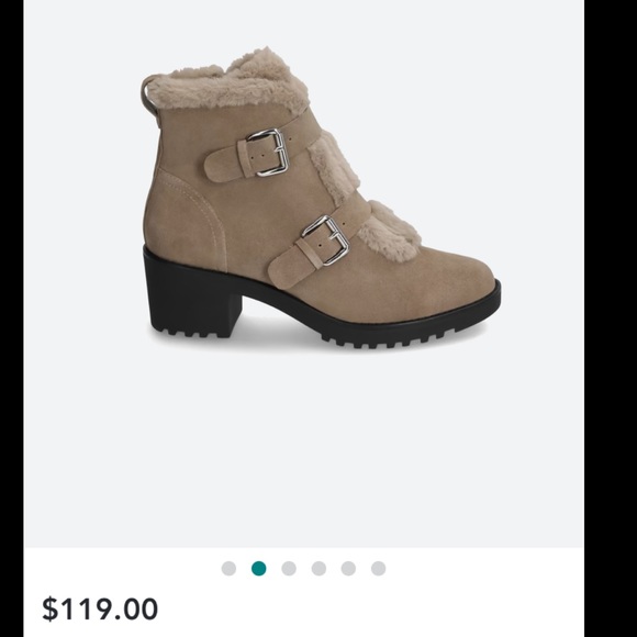 NWT Violet & Red Hailey Lug-Sole Suede boots (8.5)-Stitch Fix - Picture 5 of 7